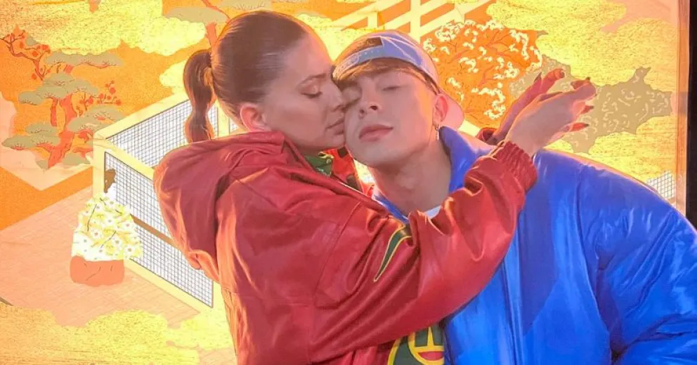 La China Suárez desmiente crisis con una declaración de amor a Rusherking