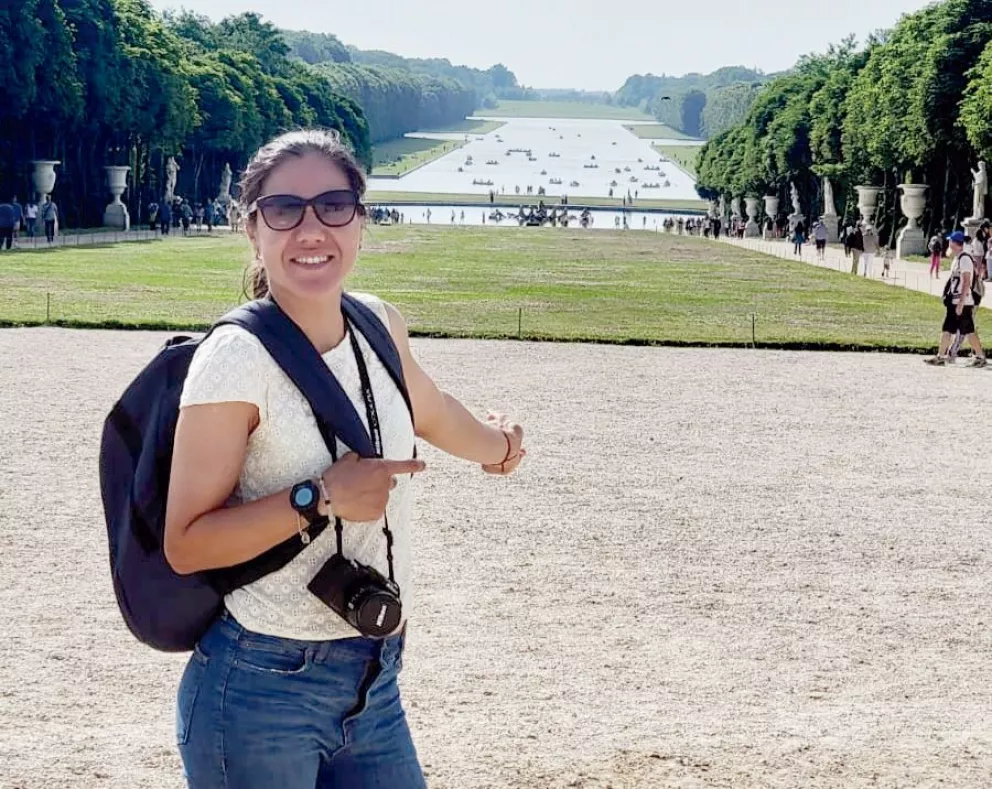 Mariela Delgado, medio año a puro éxito en Francia