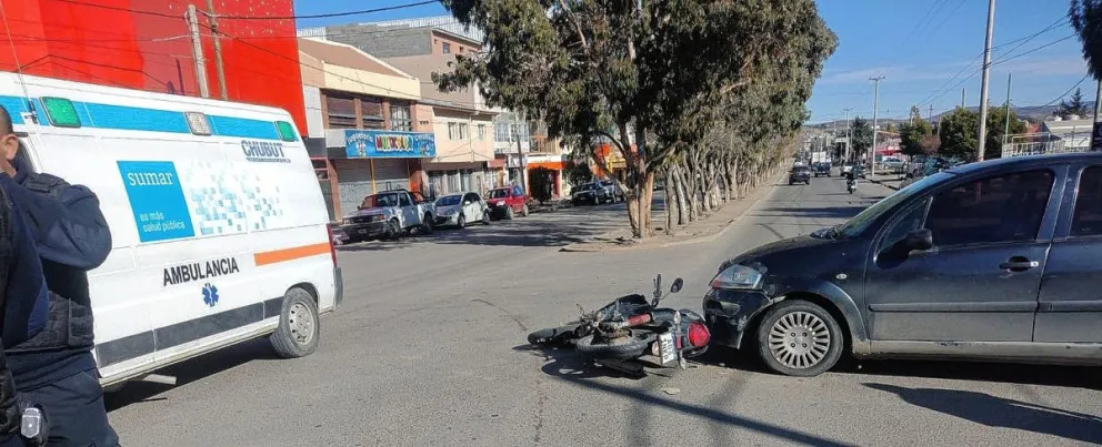 Accidente en Kennedy y Cerro Chenque