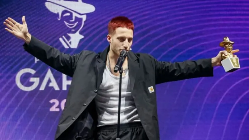 Premios Gardel 2022: El rapero Wos se llevó el de oro
