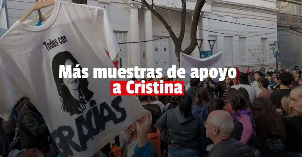 El kirchnerismo confirmó que prepara una marcha de apoyo a Cristina