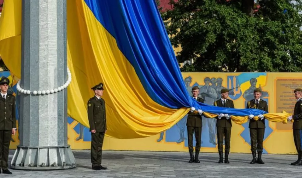 Ucrania celebra el Día de la Independencia a seis meses de la invasión rusa