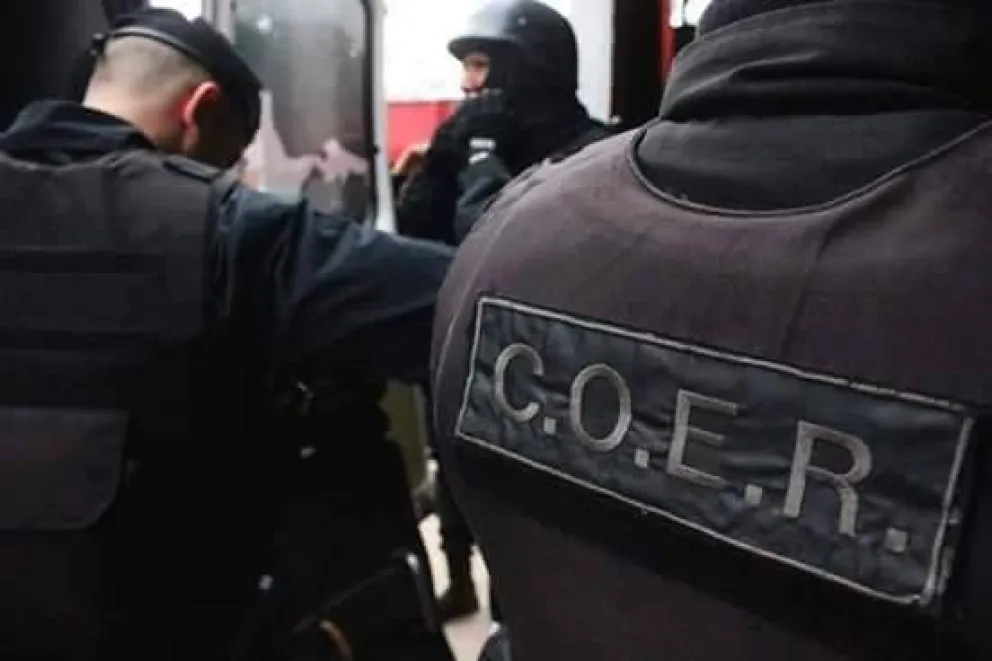Un agente del COER se cortó la nariz en un entrenamiento: le quedó una marca, inició una demanda y será indemnizado