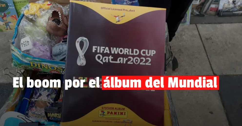 El álbum del Mundial Qatar 2022 esta agotado en algunos kioscos sanjuaninos