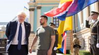 Reino Unido anuncia nueva ayuda militar a Ucrania en la tercera visita de Johnson a Kiev