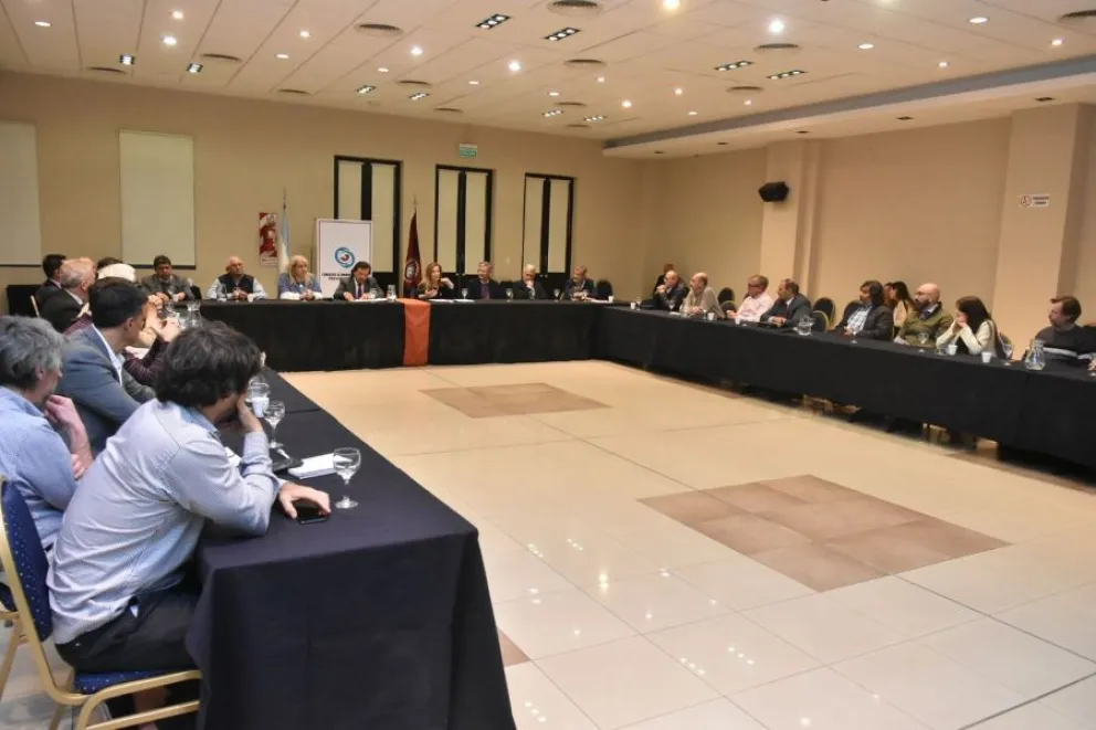 Gustavo Sáenz participó del último Consejo Económico y Social