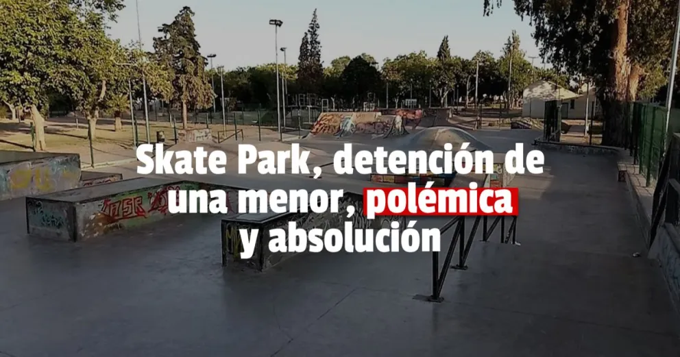 Absolvieron a los policías involucrados en la detención de la menor en el Skate Park