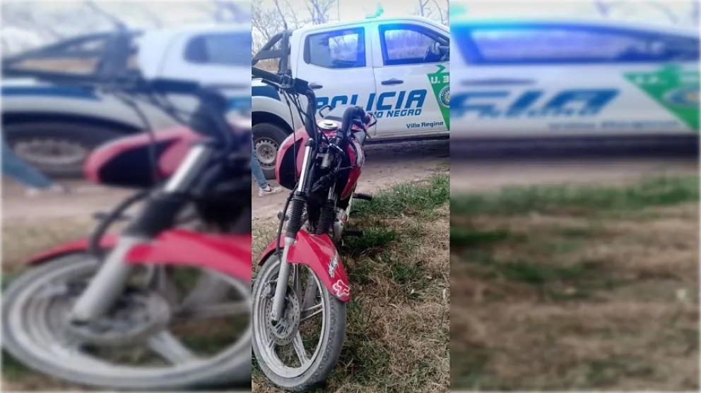 Atraparon a un hombre que podría ser delivery de cocaína y andaba en una moto sin documentación