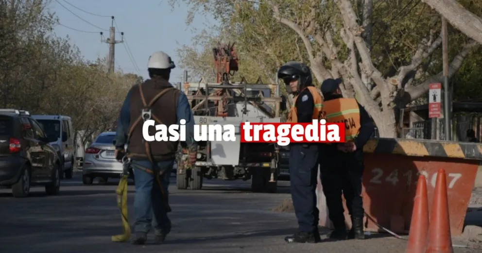 Un operario sufrió una descarga eléctrica mientras trabajaba y se encuentra grave