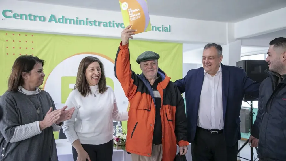 “Las escrituras que se entregan llegan para cumplir un derecho"