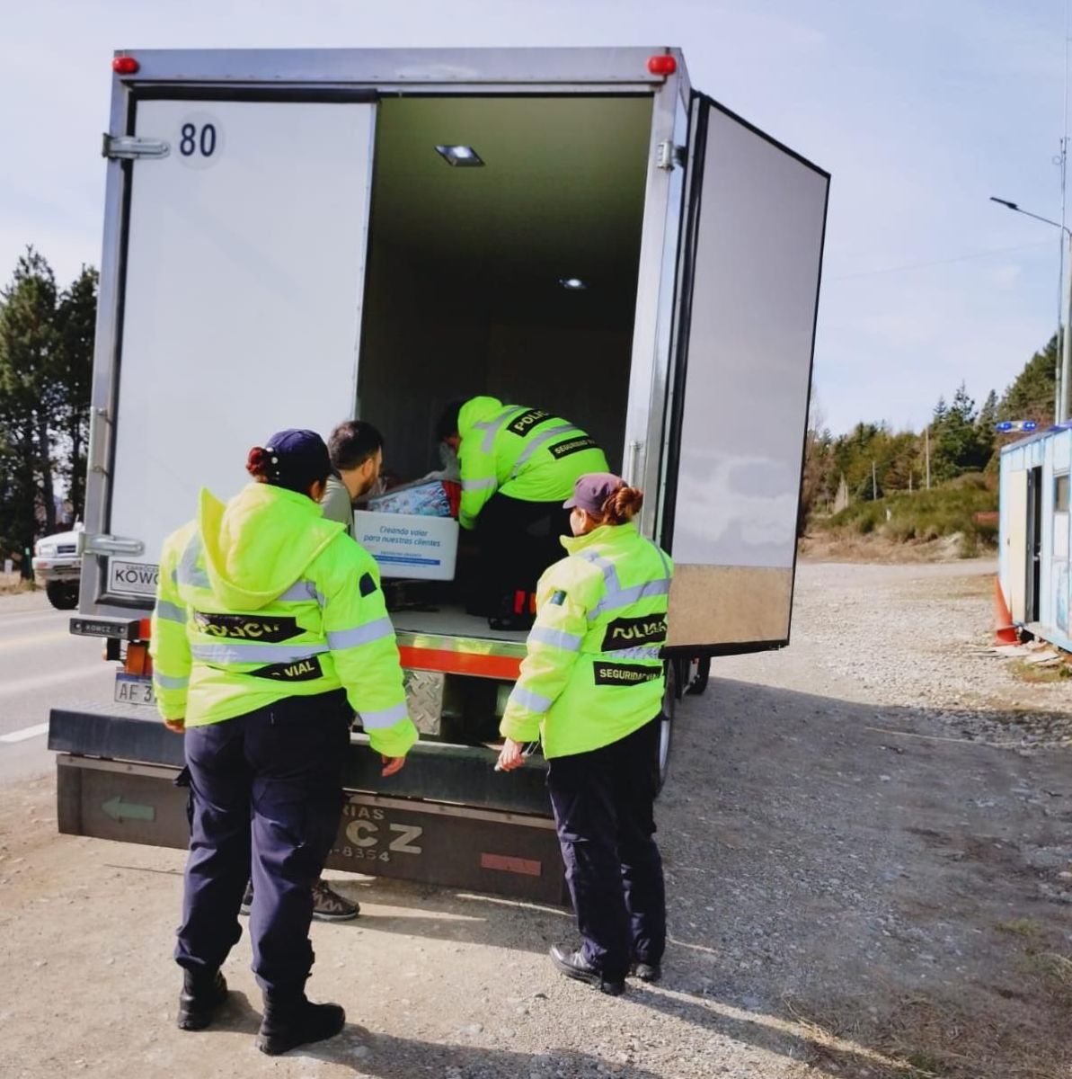 Seguridad Vial secuestró otro cargamento de chocolates transportado irregularmente