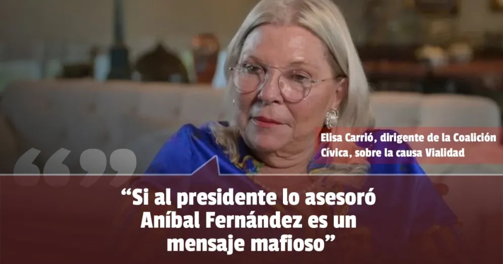 Carrió pidió que se extreme la custodia a los magistrados 