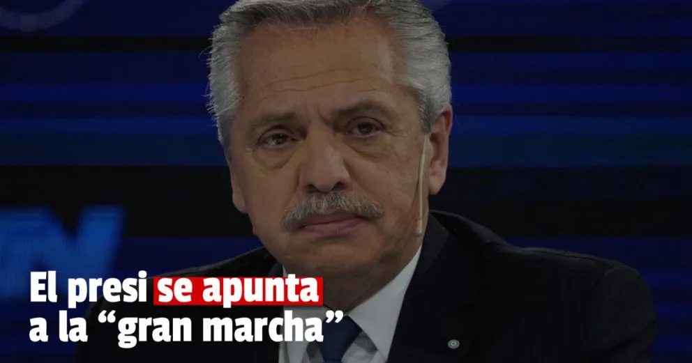 El presidente invitó a la movilización que se organizará para defender a la vicepresidenta