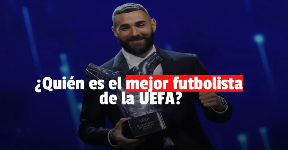Un jugador francés fue elegido como el mejor futbolista del año por la UEFA
