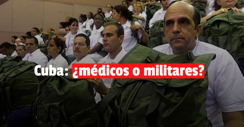 Cuba mandó militares en lugar de médicos a México