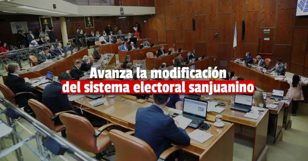 Tomaron estado parlamentario tres proyectos de ley que modificarán la forma de votar de los sanjuaninos  
