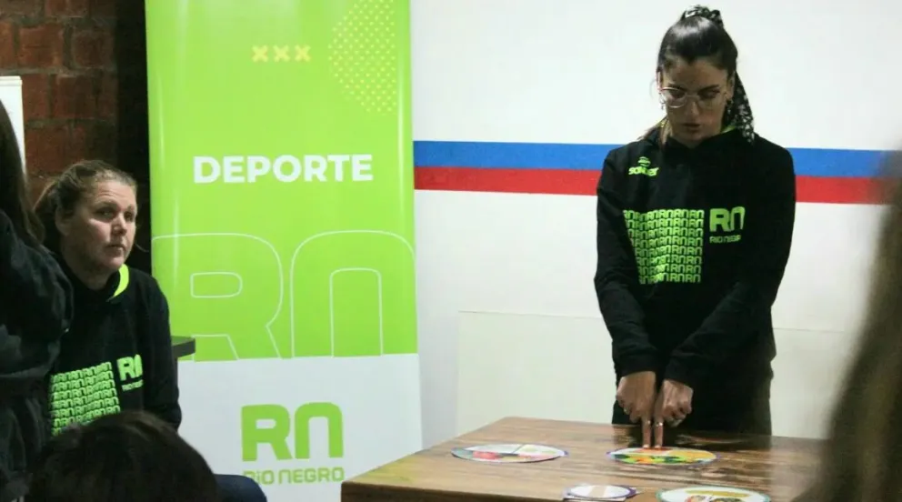 Río Negro promueve una correcta alimentación de sus deportistas