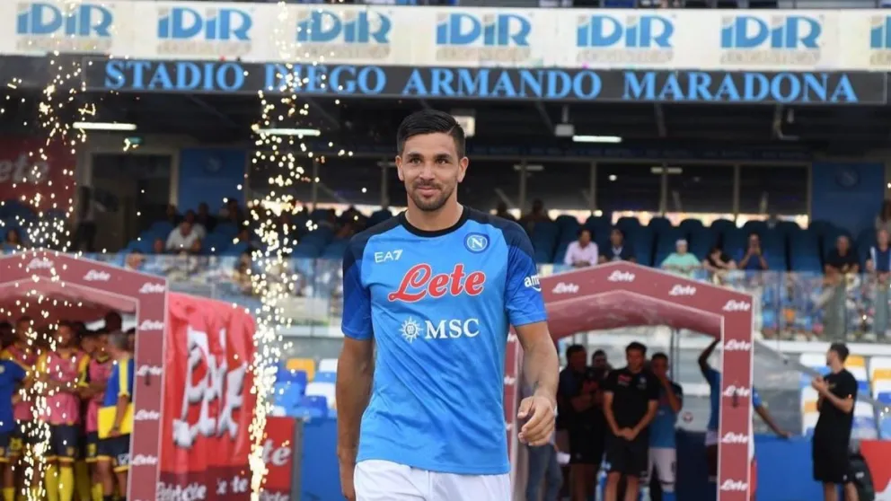 Presentación de Gio Simeone en Nápoli y el recuerdo de Maradona