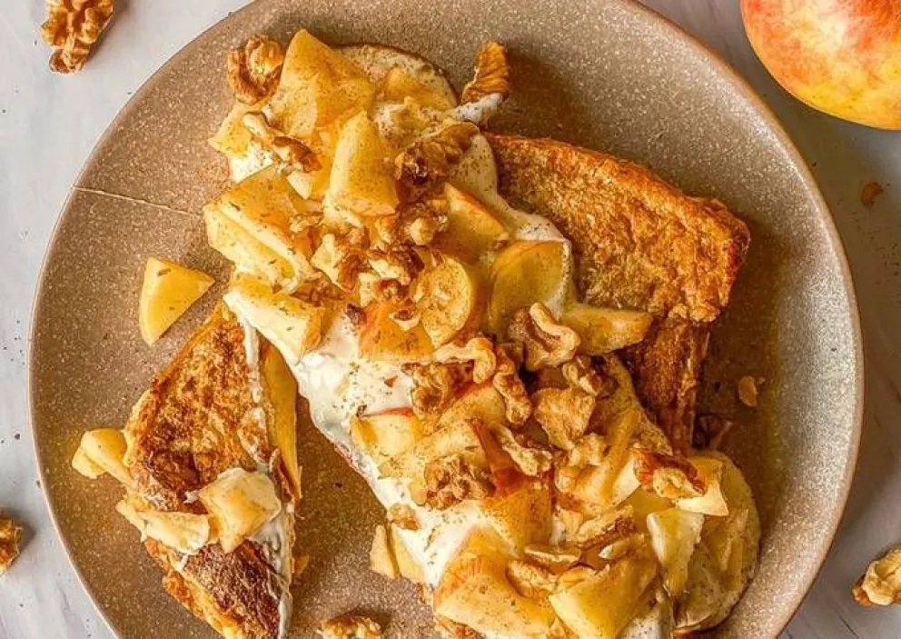 Un desayuno especial: hacé tostadas con manzana, canela y miel