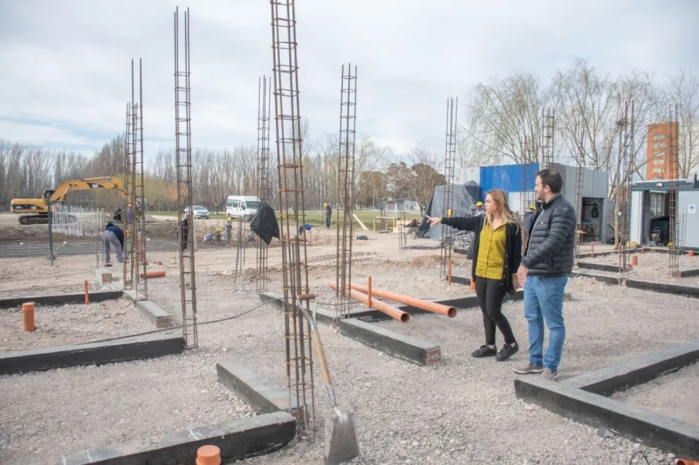 Avanza a buen ritmo el natatorio semiolímpico de zona norte