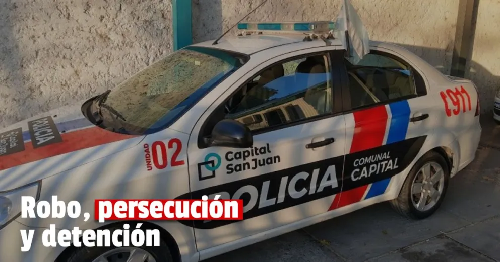 Un joven entró a una casa y se robó un parlante 