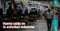 La producción industrial bajó por la falta de insumos 