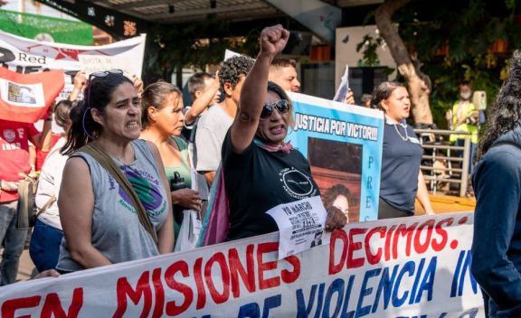 Marcha contra la violencia institucional: "Ni un pibe menos, ni una bala más"