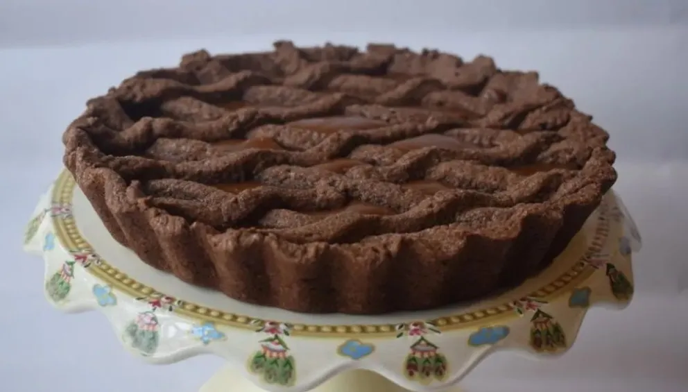 Pastafrola de chocolate: un clásico dulcísimo para la merienda