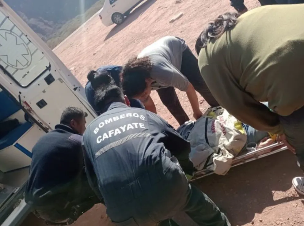 Un turista sufrió un impactante accidente en Salta