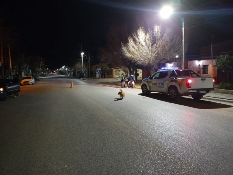 Detuvieron a un joven de 18 años en una motocicleta con el motor limado