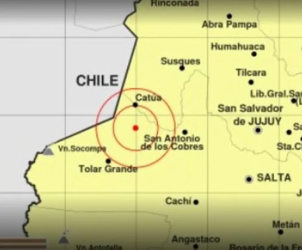 Se registró una seguidilla de sismos en la provincia