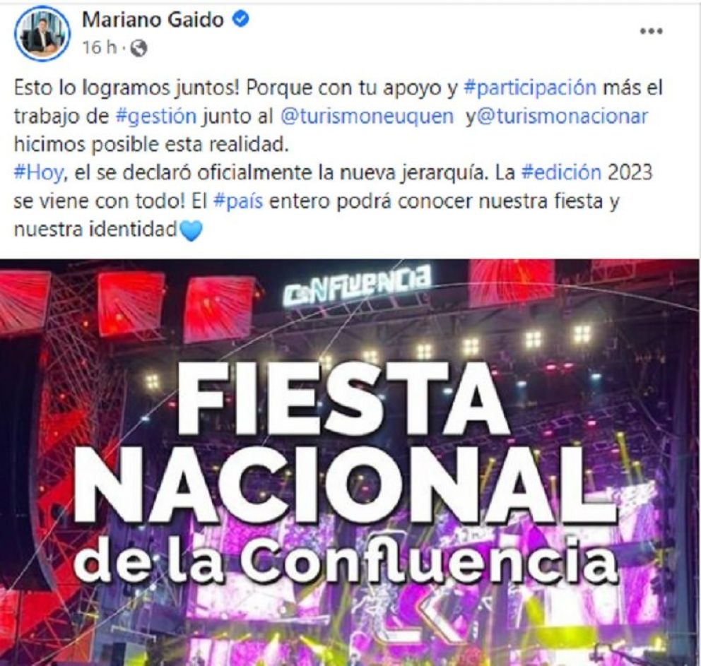 Confluencia Fiesta Nacional
