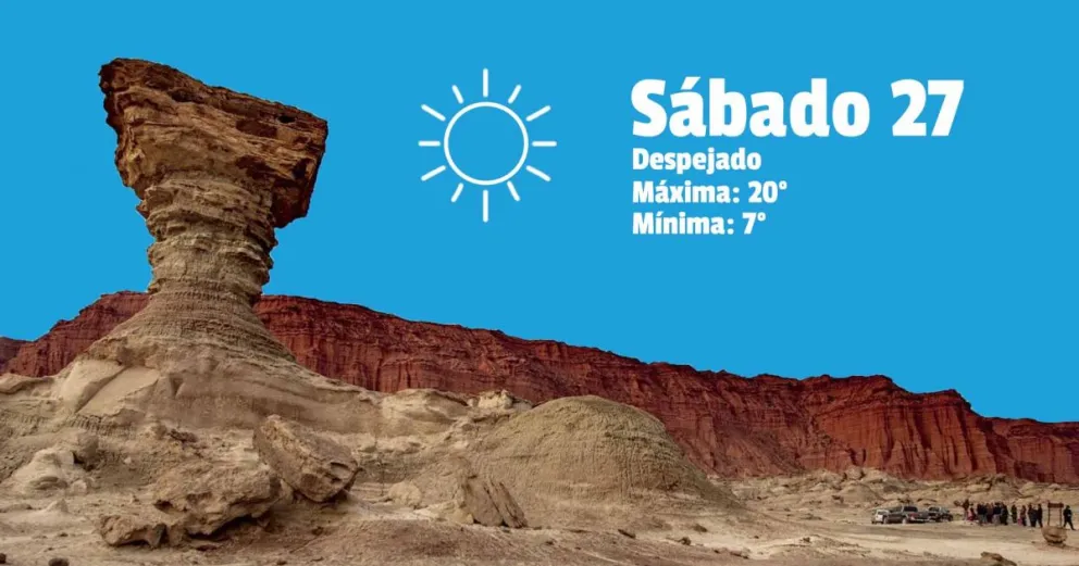 Sábado con pronóstico de viento sur