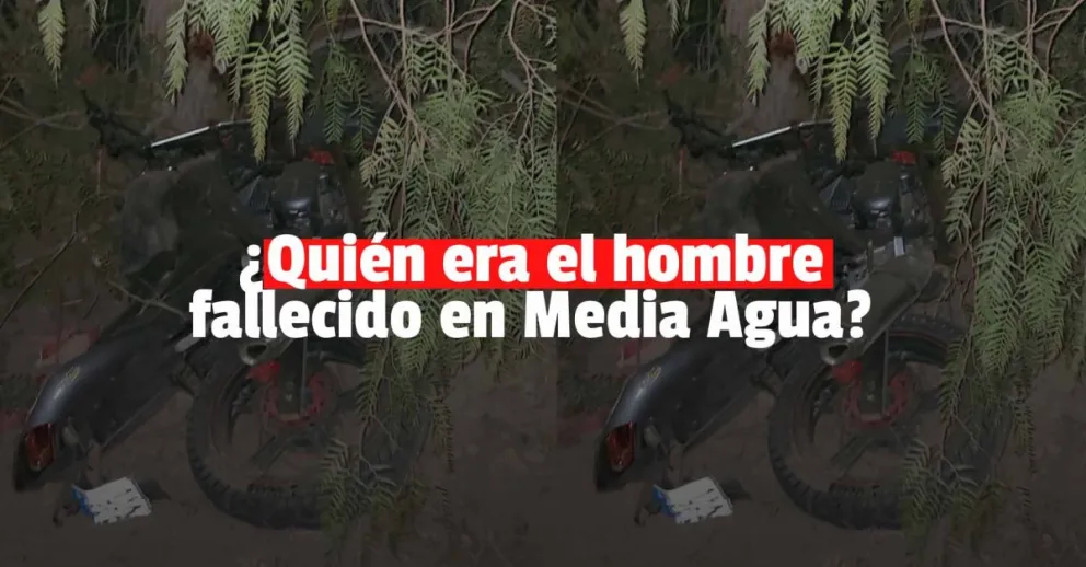 Identificaron al hombre que falleció en Media Agua