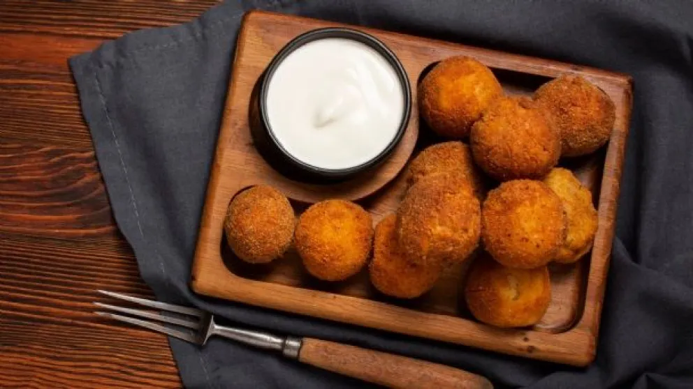 Receta 100% vegetal: croquetas de garbanzos y berenjena