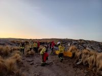 Rescate de una persona en Cerro Áspero