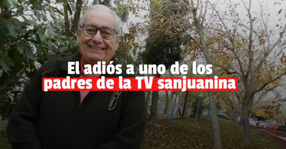 Tristeza por el fallecimiento de un histórico precursor de la TV sanjuanina