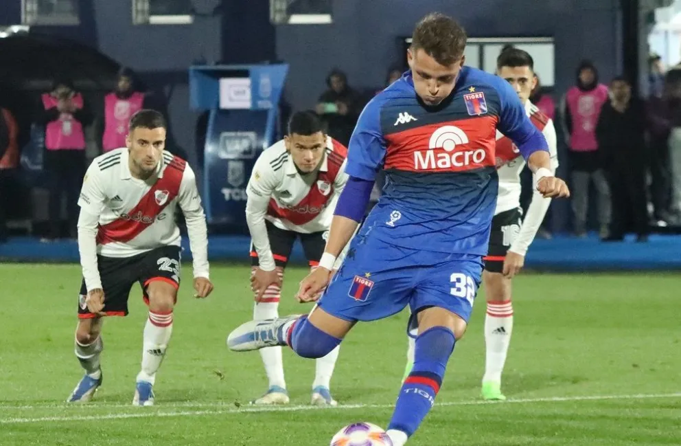 River empató con Tigre: resumen del partido y goles