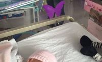 ¿Qué significan las mariposas púrpuras en los hospitales?