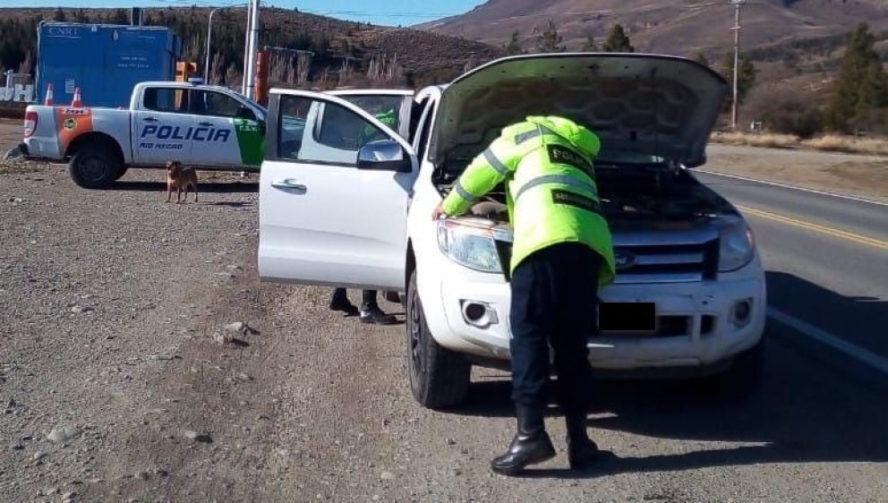 Personal de Seguridad Vial secuestró un vehículo con numerosas irregularidades