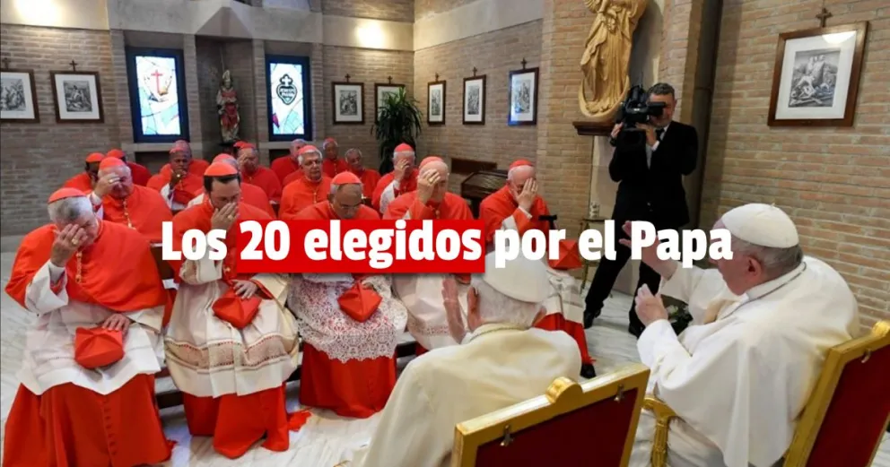 El Papa Francisco eligió a 20 cardenales que cumplirán nuevas tareas