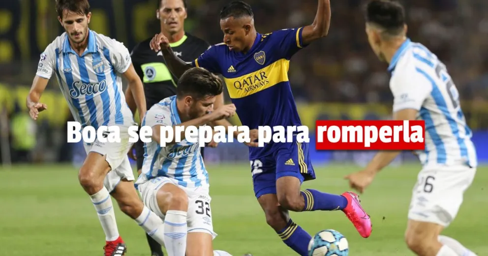 Boca recibe a Atlético Tucumán y pretende acercarse a los primeros lugares de la tabla