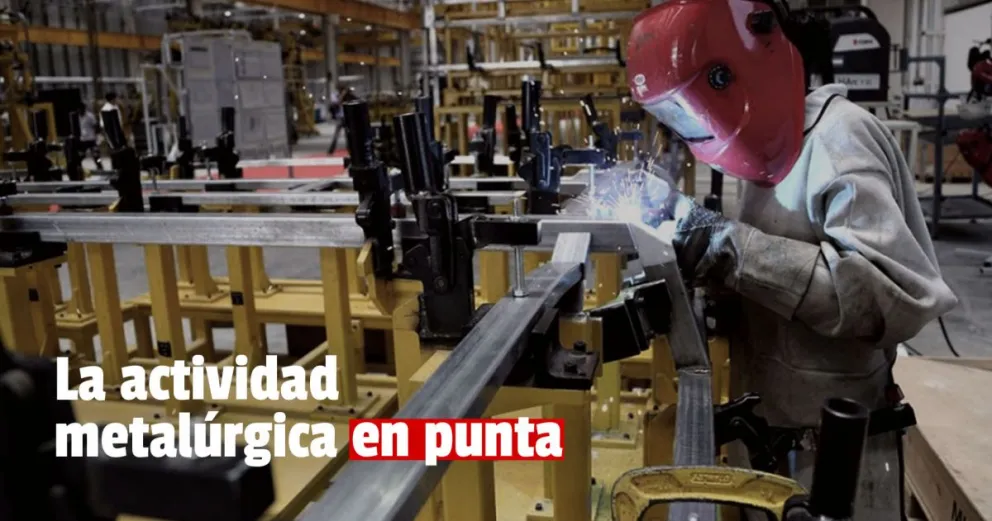 La industria metalúrgica creció 8,1% en julio 