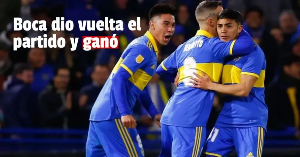 Boca lo dio todo y terminó con la victoria