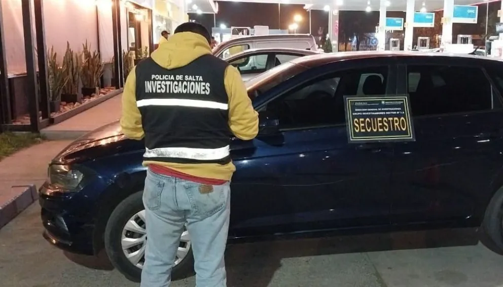 Salteño víctima de estafa: compró un auto robado, salió a pasear y no le fue muy bien