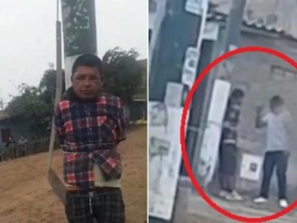 Encontró al abusador de su hija, lo ató a un poste y casi lo mata a golpes