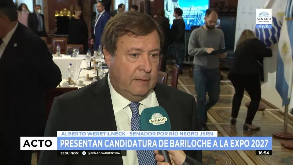 Weretilneck: “Bariloche tiene todo para ser sede de la Expo Internacional 2027”