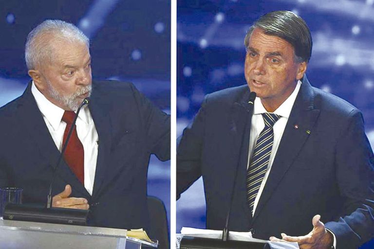 Bolsonaro y Lula se sacaron chispas en el primer debate | El Territorio