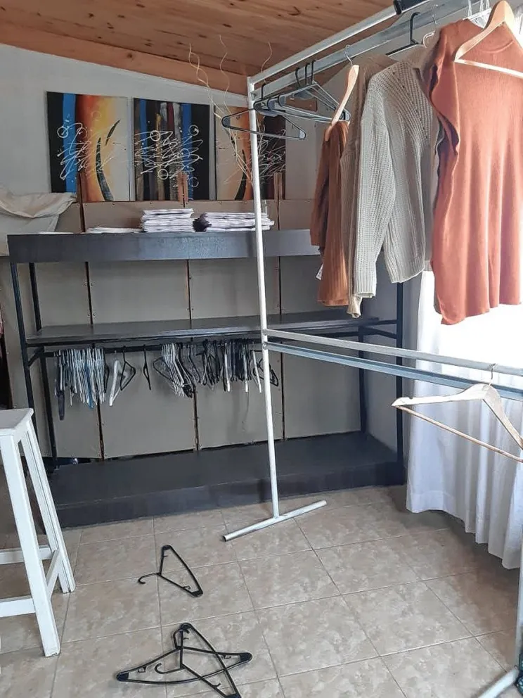 “Se llevaron todo, hasta las perchas”