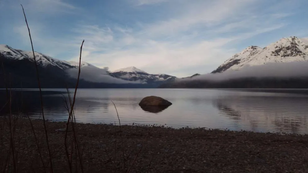 Las vacaciones de invierno arrancan con fuertes heladas en Bariloche